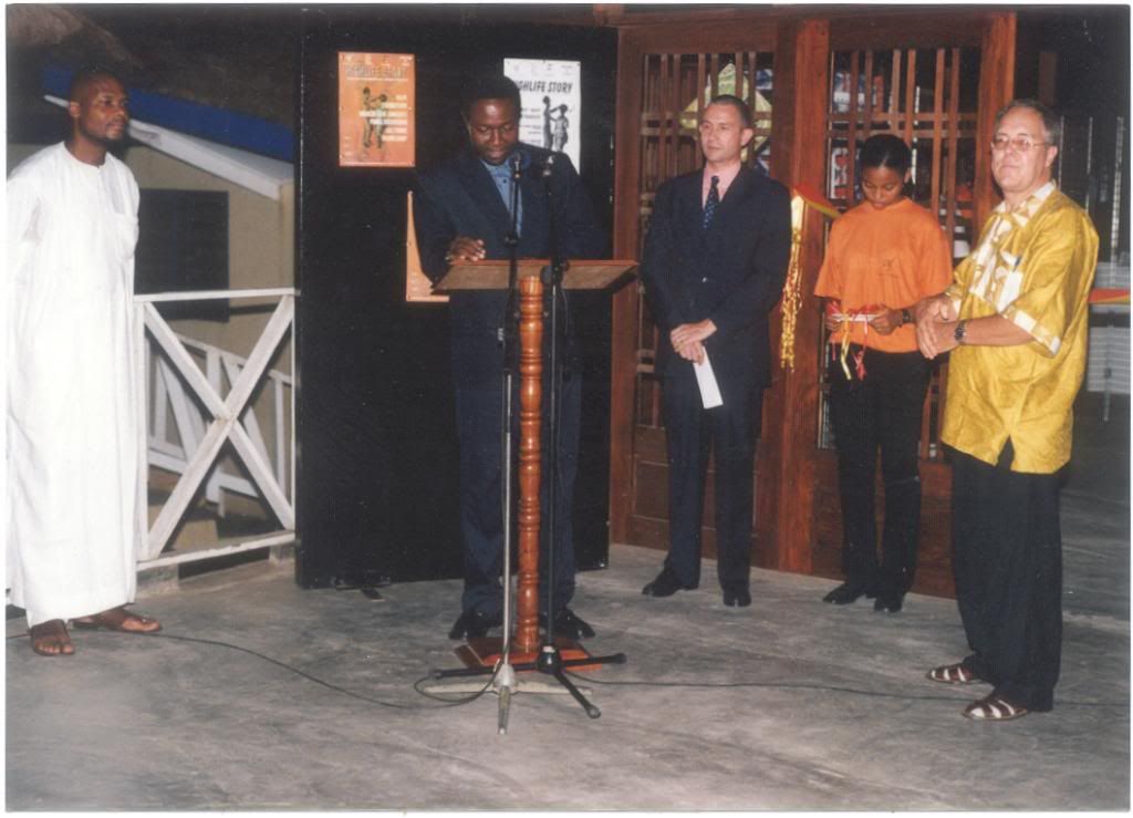 Alliance Francaise opening of Story of Highlife Festival May June 2001